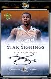 2007-08 Upper Deck DeShawn Stevenson Star Signings Autograph Washington Wizards Basketball Card - Mint Condition - Shipped In Protective Display Case!