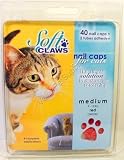 Pet Supplies : Soft Paws / Soft Claws for Cats - Medium Red