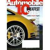 Automobile March 2010 Porsche 911 on Cover, Volkswagen's New Beetle, Rolls-Royce... by Automobile Magazine
