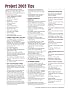 Microsoft Project 2003 Tips Quick Reference Guide (Cheat Sheet of Tips - Laminated)