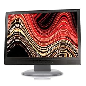 HP W17Q 17 Inch Wide Flat Panel LCD Monitor by Hewlett-Packard