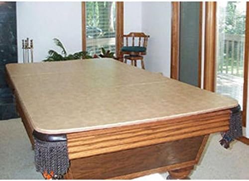 Ohio Table Pad Billiard Table Cover - 100L x 56W in., Chestnut, Flannel