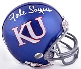 Gale Sayers Signed Mini Helmet - Kansas Jayhawks - GAI - Autographed College Mini Helmets
