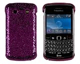 Hard Sparkles Case for BlackBerry Bold 9700 - Dark Purple