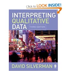 Interpreting Qualitative Data: Methods for Analyzing Talk, Text and Interaction