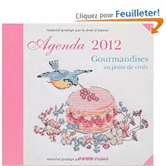 Agenda 2012 : Gourmandises au point de croix
