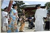 Box Canvas Print of Traditional dress and procession for tea ceremony from Robert Harding