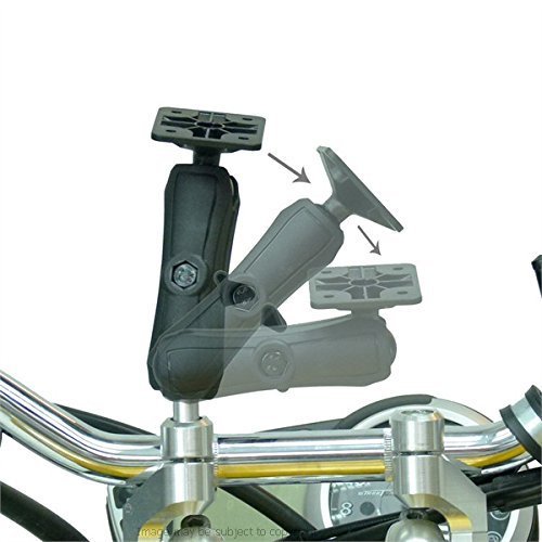 Best Price For BuyBits Original Extended M8 Motorcycle GPS Mount & 4