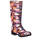 Xhilaration® Polka Party Rain Boots - Black/ Multicolor