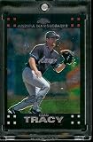 2007 Topps Chrome #104 Chad Tracy Arizona Diamondbacks Baseball Card - Mint Condition - Shipped In Protective Display Case !