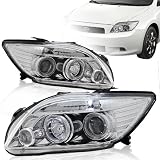 05-10 Toyota Scion TC Chrome Dual Halo Projector Headlights