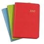 2012 Yearly Notebook, Agenda, Event & Travel Information, Genuine Goatskin Leather, 7" , Pink