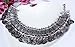 QIYUN.Z (TM) Chunky Punk Tribal Retro Antique Silver Coins Plated Alloy Bib Choker Necklace