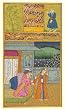 ShalinCraft Miniatures Art Drawings with Water Color on Paper 6.5 x 3.5 inches (ml001)