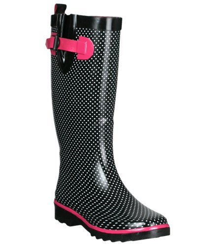 capelli black rain boots