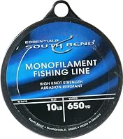 South Bend Mono Fishing Line 10-Pounds/650Yds (Clear) from South Bend
