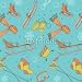 Wallmonkeys Peel and Stick Wall Decals - Winter Fun Seamless Pattern - Removable Graphic