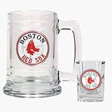 Review Great American Products  / Boston Red Sox Boilermaker Set (15 oz. Mug and 2 oz. Shot Glass)