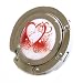 Valentine Red Heart Swirls Foldable Handbag Holder Purse Hook with FREE Gift Box by Small Goby