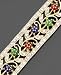 18k Gold Over Sterling Silver Sapphire, Ruby & Emerald Floral Bracelet