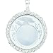 Ster Silver 1oz Silver Town Rope Coin Bezel 39.4x3.1mm