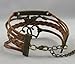 ETSYG® Mermaid Bracelet Vintage Bronze Coffee Rope Knit Heart Adage Punk Simple Charms