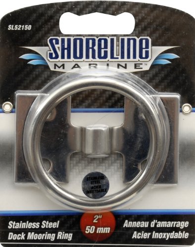 Shoreline Marine Stainless Steel Mooring Ring, 2 X 1/4-Inch reviews