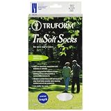 Truform 8-15 Trusoft Crew Sock, XL, Black (Pack of 2)