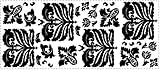 Class A Peel RoomMates Deco Peel and Stick Wallpaper Appliques