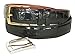 Charles Underwood Men's Genuine Alligator Belt with 2 Classic Buckles