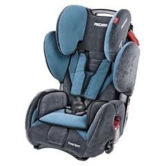 RECARO 6200.21137.66 - Young Sport - Autokindersitz Gruppe I, II und III (9-36 kg), von 9 Monaten bis ca. 12 Jahre, Farbe Microfibre Grey/Petrol