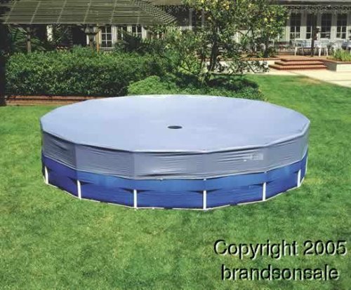 18 Ft Intex Type Metal Frame Pool Cover 18 Ft Intex Type Metal Frame Pool Cover