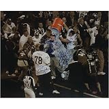 Madison Hedgecock Tom Coughlin Signed Gatorade Sepia Tone 16x20