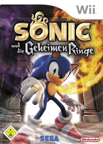 Childrens Toyshop  Video Games : Sega SONIC UND DIE GEHEIMEN RINGE