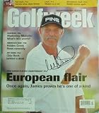 Mark James autographed 2004 Golfweek magazine