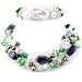AugustinaJewelry Double Strand Necklace made of Freshwater Cultured Pearls, Cystals and Facet Stones *** AugustinaJewelry Special Design !