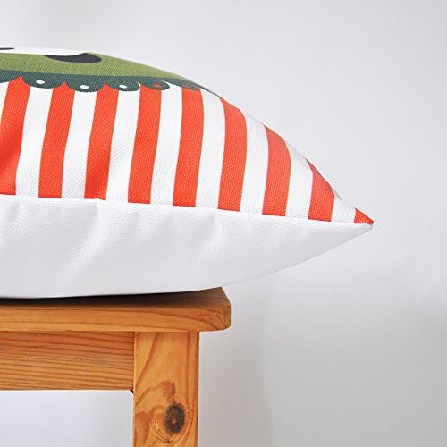 Panda Throw Pillow, Modern Decorative Pillow, Geometric Kids Pillow, Cushion Cover, Nursery Pillow 16" x 16"