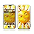 Sun God Design Protective Skin Decal Sticker for Apple iPhone (2G)1st Generation