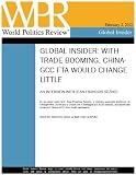 With Trade Booming, China-GCC FTA Would Change Little (World Politics Review Global Insiders)