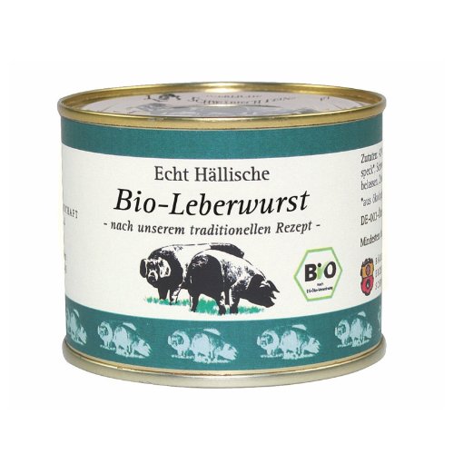 Bio echt Hällische Leberwurst (BESH) 200g