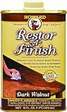 Howard RF6016 Restor-A-Finish Dark Walnut, 16-Ounce