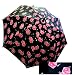 Punk Rock Retro DICE Red Rain Umbrella