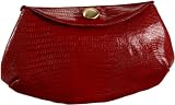 Jalda Lizard-Embossed Gabrielle Clutch