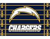 San Diego Chargers NFL Team Tufted Rug by Northwest (39x54)