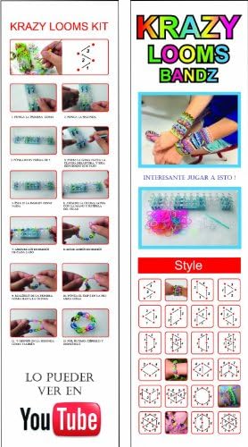 Krazy Loom Bandz Set - Glow-in-Dark 600 Piece