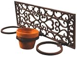 Produkt-Bild: Blumentopfhalter Topfhalter Wandhalter 3-fach Gu&szlig;eisen