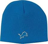 NFL Men's End Zone Uncuffed Knit Hat - K173Z (Detroit Lions, One Size Fits All)