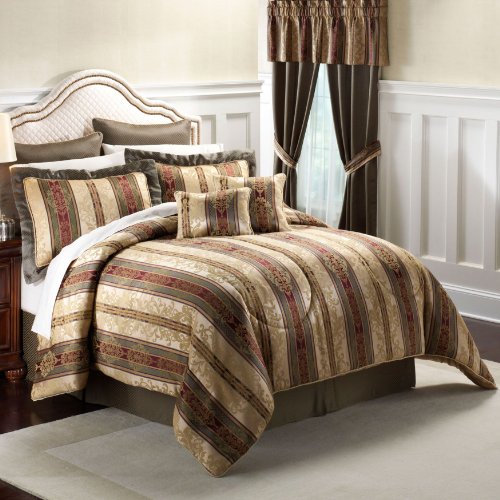 Brylane Home Rod Pocket Panels with Tiebacks, 80