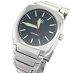 IMAGE OF Classic Silver Men's Metal Water Resistant Analog Watch