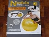 Nodule 65cm Pilates/Yoga Exercise Ball with Pump Included (Blue)
